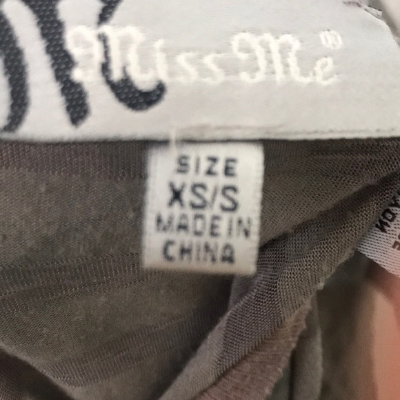 Miss Me sz XS/S tunic - Picture 5 of 6